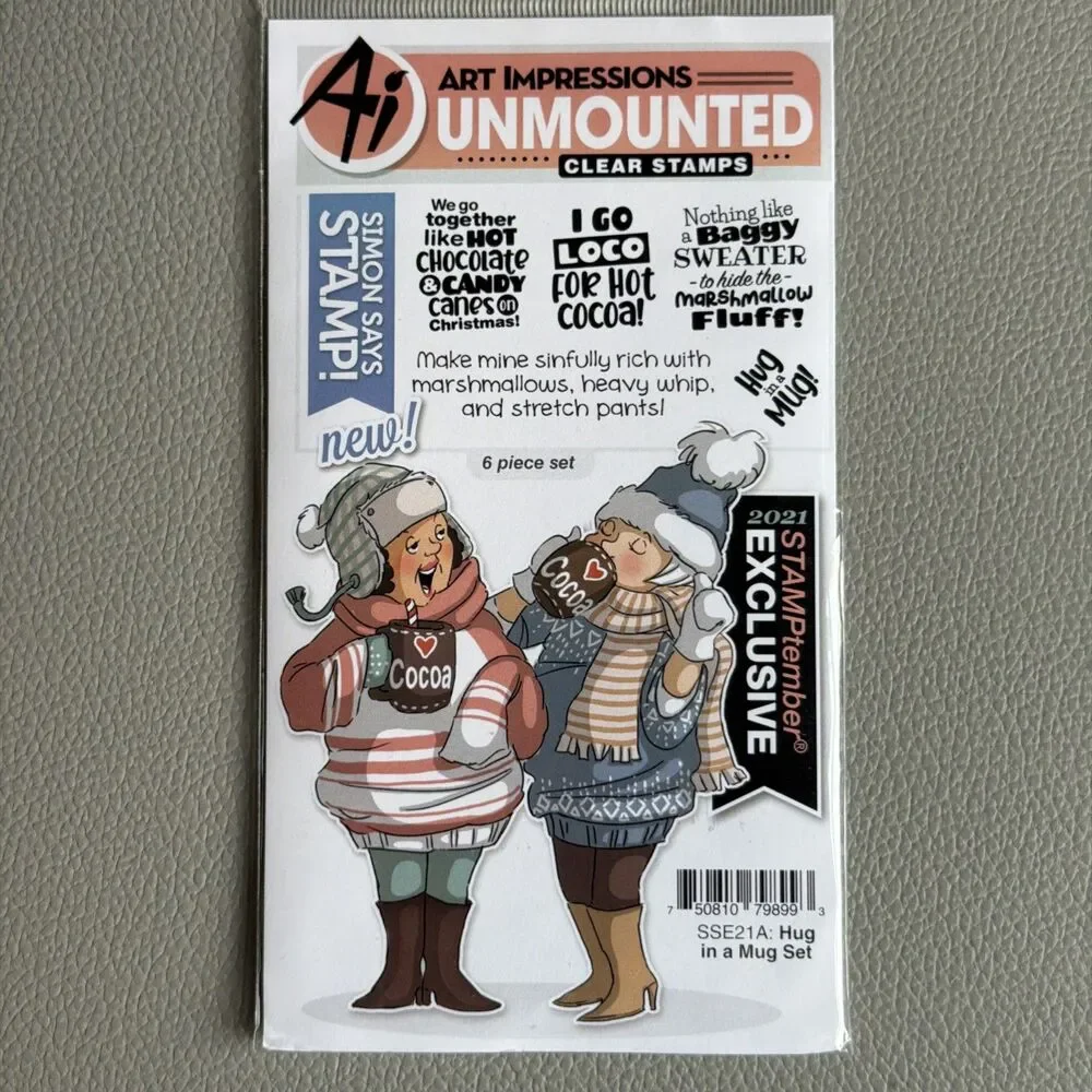 Ai Art Impressions Simon Says Stamp Stamptember 2021 exclusive winter hot cocoa